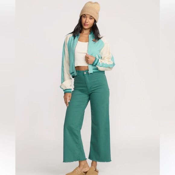 Billabong Dream Vacation Embroidered Bomber Jacket - Picture 3 of 10